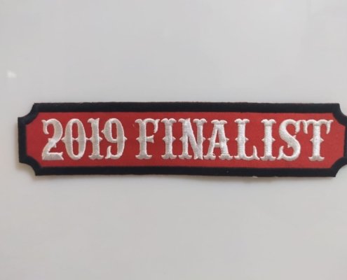 name plate embroidery patch